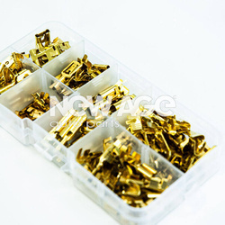 Zestaw konektorów mosiężnych Szwagier 110 szt.