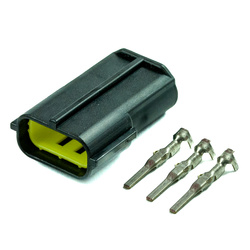 Gniazdo 3-stykowe typu Econoseal z zabezpieczeniem (1kpl)