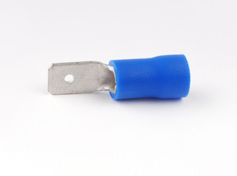 Wtyk 4,8/2,5 mm² izolowany niebieski  (100 szt)