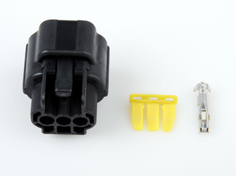 Wtyk 3-krotny typu Econoseal  z zabezpieczeniem (1 kpl)