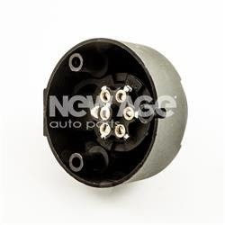 Gniazdo 7-biegunowe plastikowe