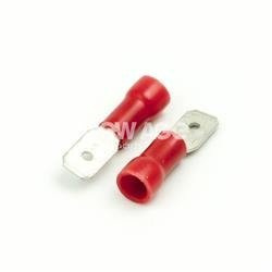 Wtyk 4,8/2,5 mm²czerwony (100 szt)