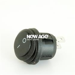 Włącznik hermetyczny niepodświetlany okrągły 24V