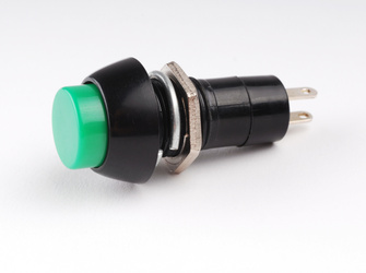Przełącznik ON/OFF 3A naciskany zielony