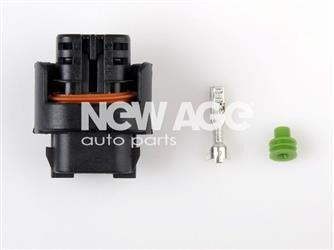 Wtyk obudowy żarówki HB-3 / wkład czarny (1 kpl)